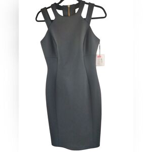 Calvin Klein Black Mini Dress Sz 4